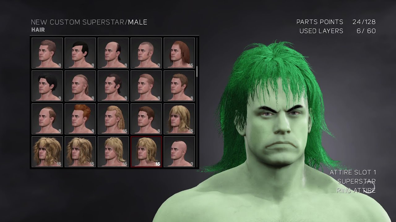 WWE 2K17How to make hulk 1977