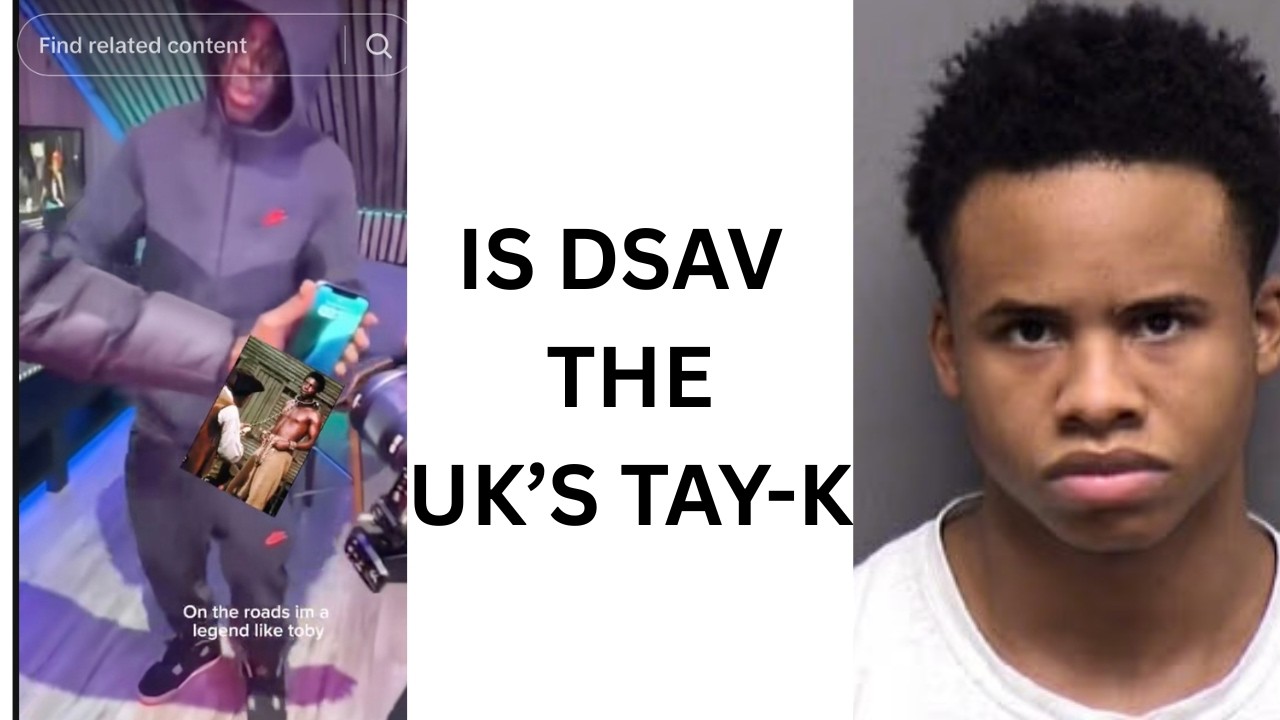 THE UK'S TAY-K! DRILL RAPPER POSTS TEASER TO HIS NEW MUSIC VIDEO WHILST ON THE RUN FROM POLICE