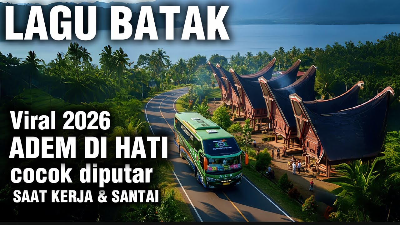 Playlist Lagu Batak Adem untuk Perjalanan Jauh & Kerja Seharian