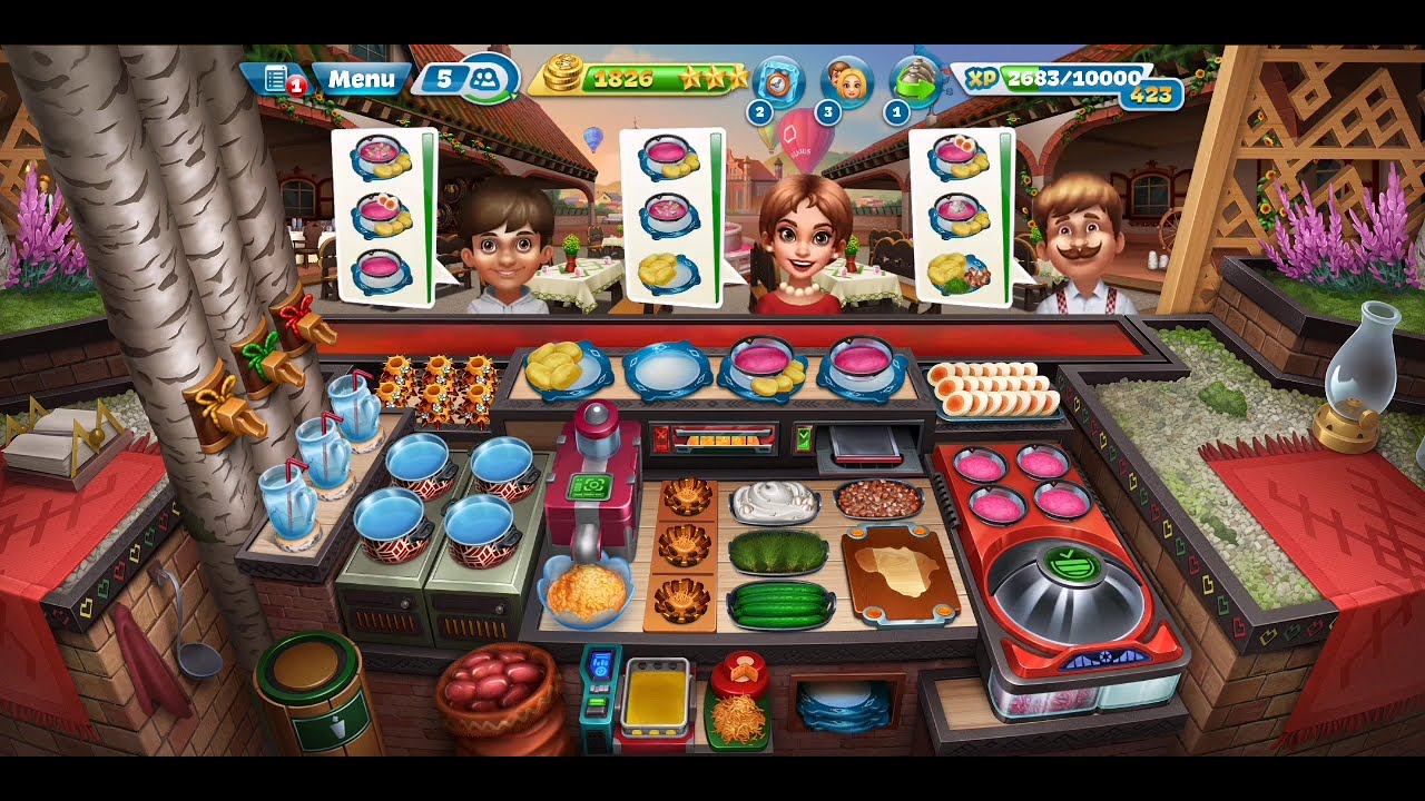 Cooking Fever | Vilnius Manor | Level 34 |