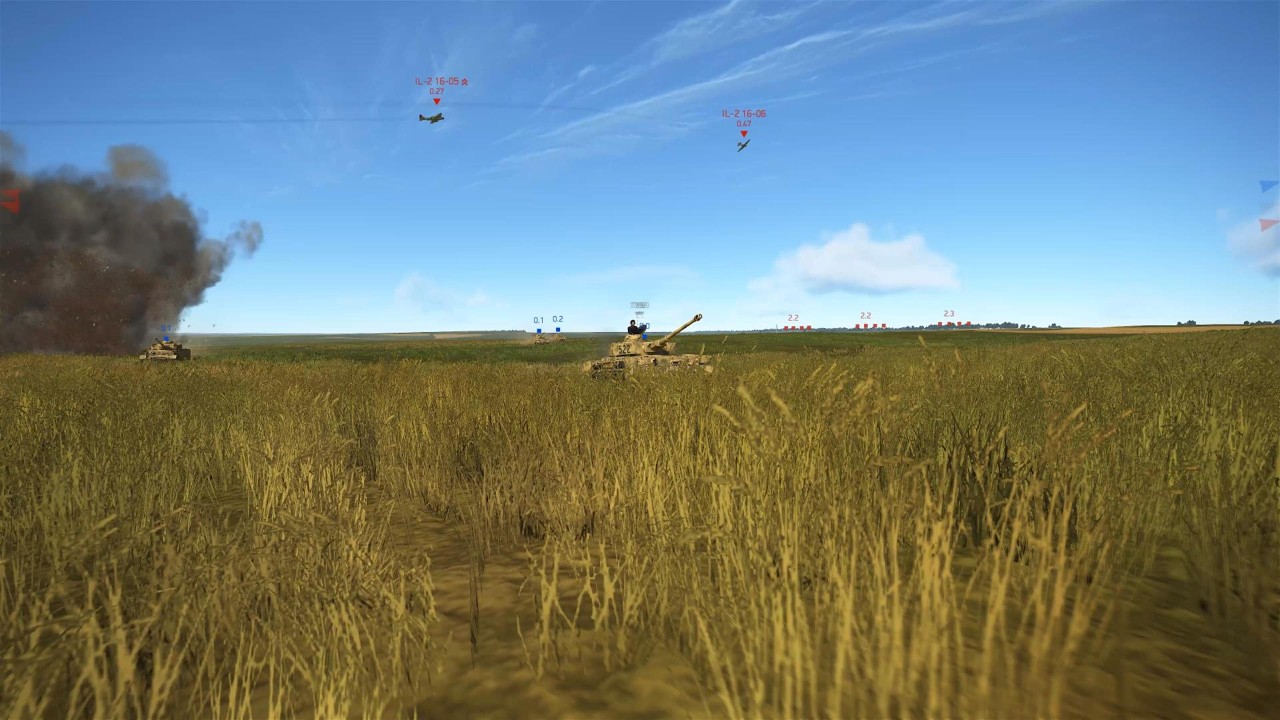 IL-2 Tank Crew - Approaching target