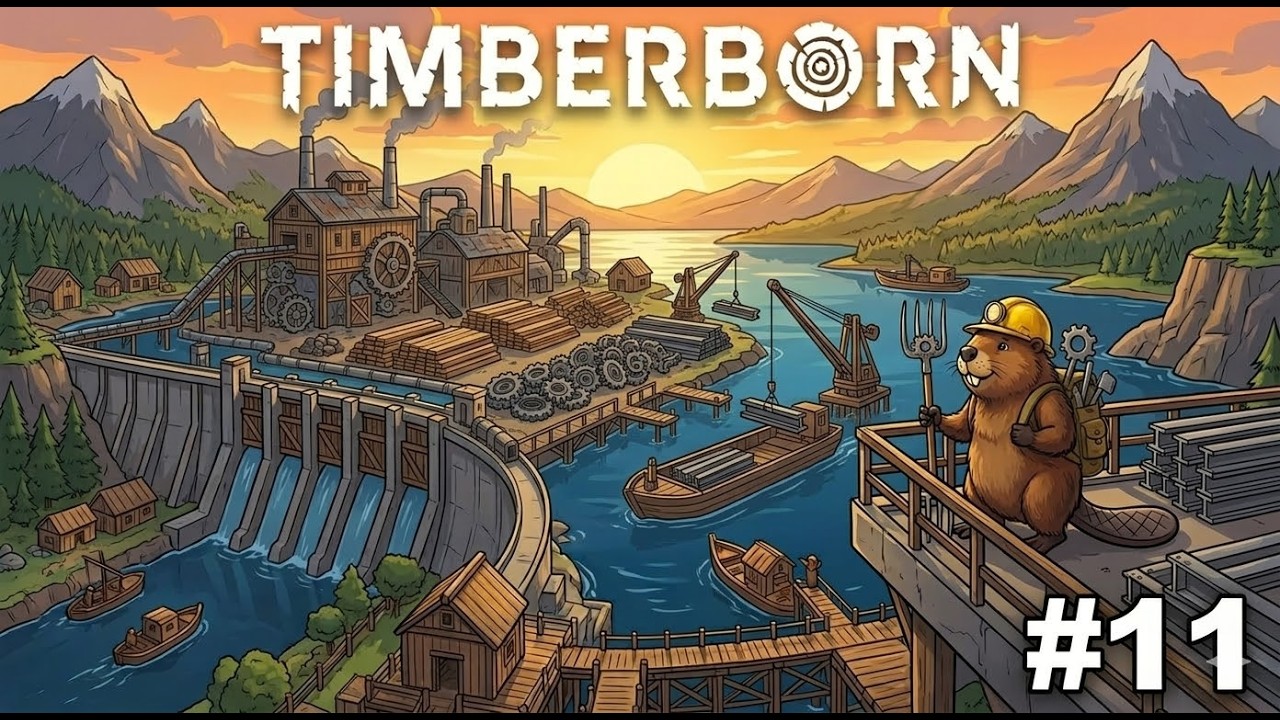 REWOLUCJA PRZEMYSŁOWA w Bobrowie! ⚙️ Wielka budowa – Timberborn #11