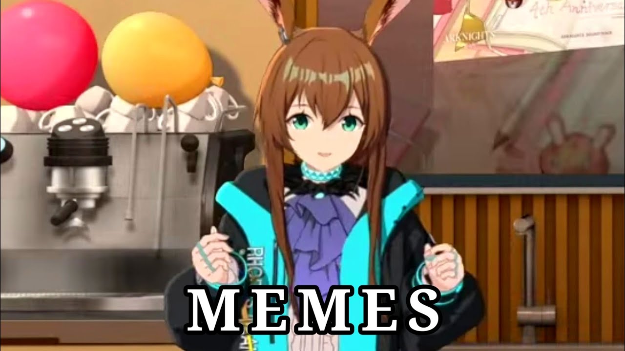 [Arknights] When Amiya said 'memes'