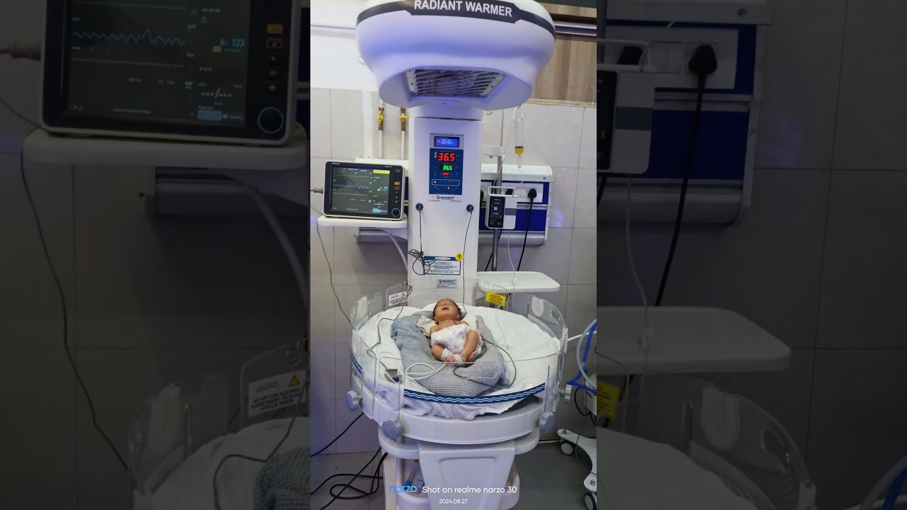 Warmer Neo 500 & bubble CPAP installation