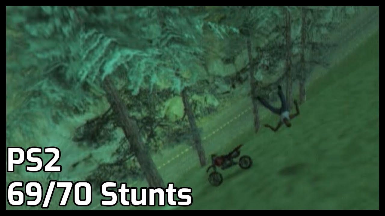 PS2 69/70 Unique Stunt Jumps Speedrun in 1:15:47