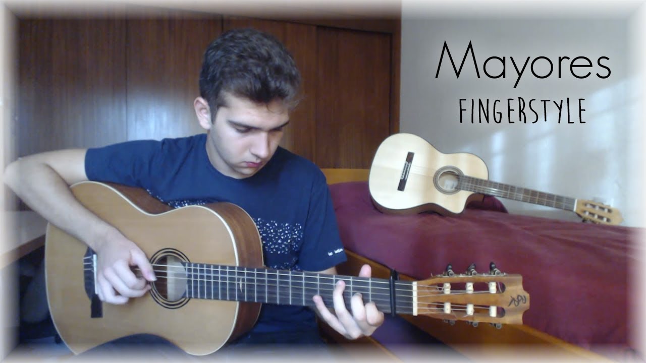 Mayores - Becky G ft. Bad Bunny - Cover Guitarra (Fingerstyle)