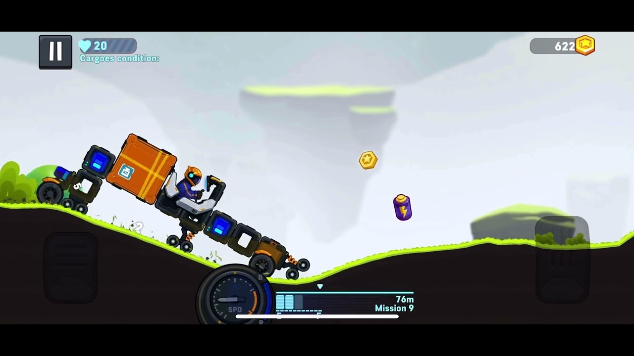 RoverCraft 2: Amaris mission 9 (3 star most basic blocks 1st try )