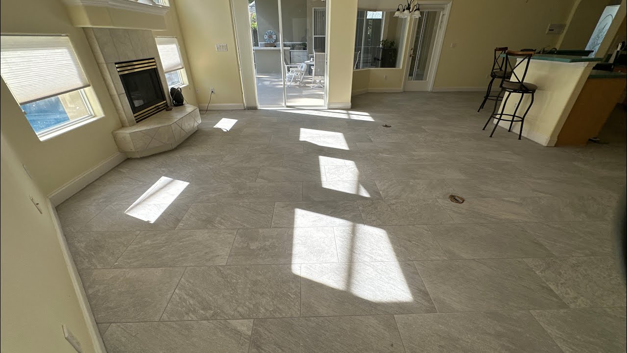 15x30 Tile and Vinyl Installation
