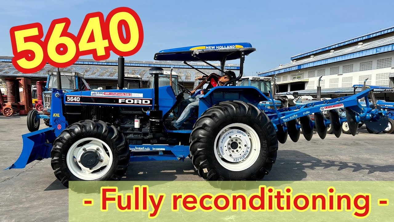 FORD 5640 4WD Fully Refurbished Tractor #cdg