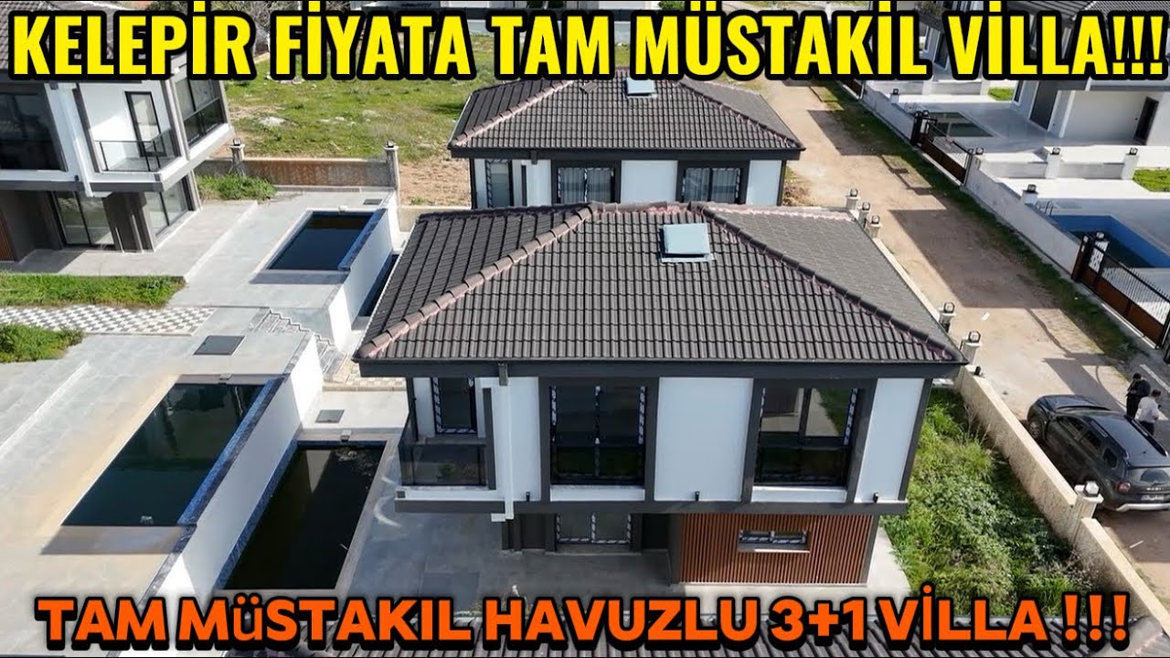 Didim Akbük’te kelepir fiyatlı tam müstakil villa!