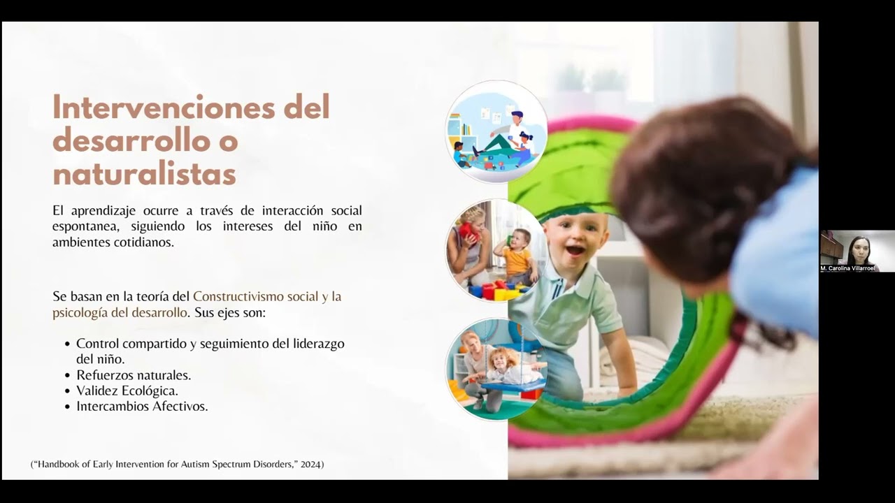INTERVENCIONES CON EVIDENCIA EN AUTISMO Y T DEFICIT ATENCIONAL E HIPERACTIVIDAD, por Dra Alejandra V
