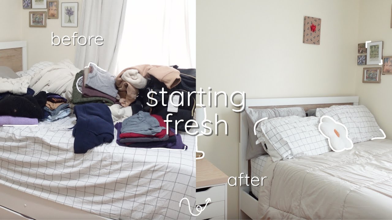 the ultimate room reset 🤍 deep cleaning to start 2026 right