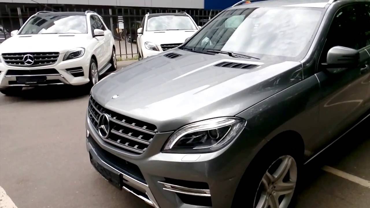 Купить Mercedes-Benz M-класса 2013 года (W166) AMG серый (серебро) бензин 350 306 л.с. - Москва