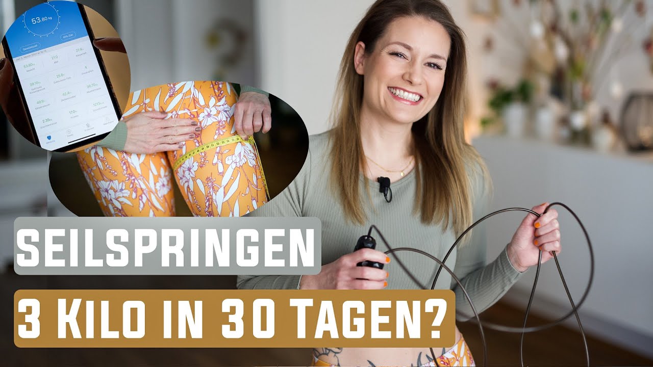 30 Tage Seilspringen I 5 Minuten für 3 Kilo? 😳 I Familie M.