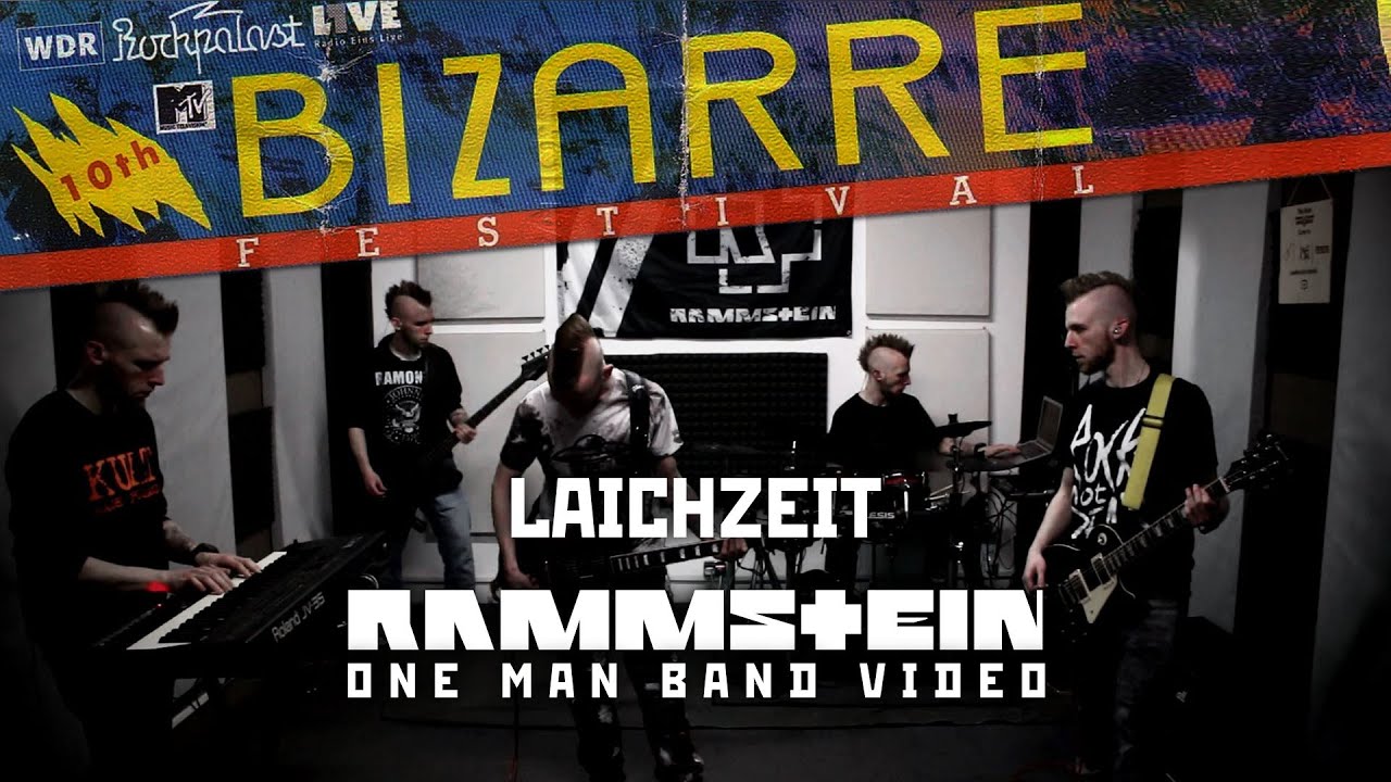 Rammstein - Laichzeit cover (one man band)