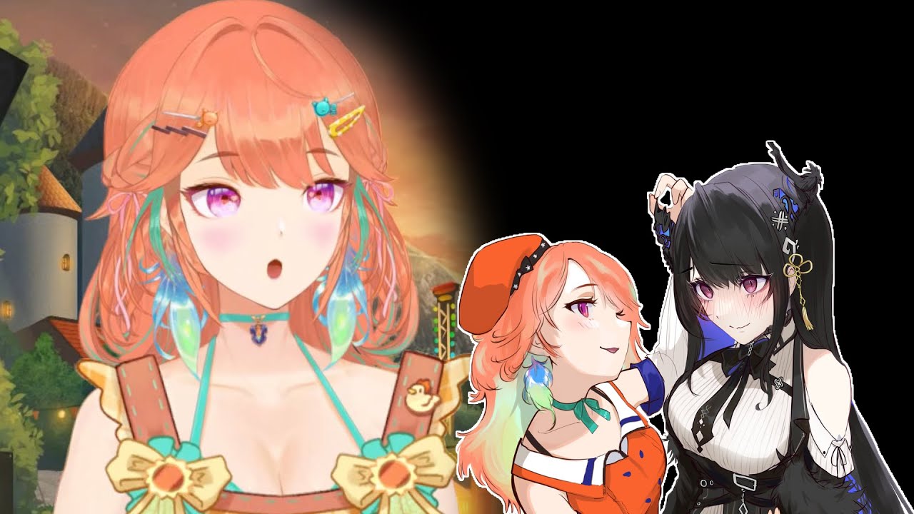 Kiwawa flirting with Nerissa 【Hololive / Takanashi Kiara】