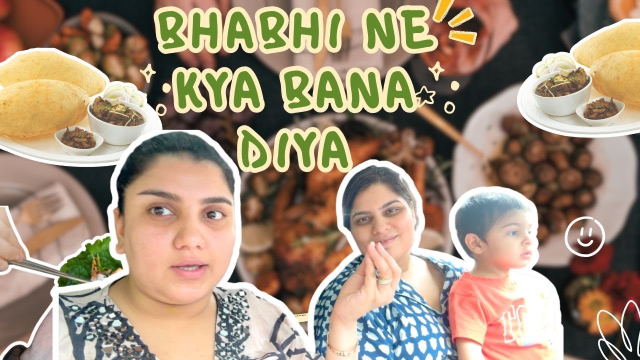 Chole Bhature With Bhabhi