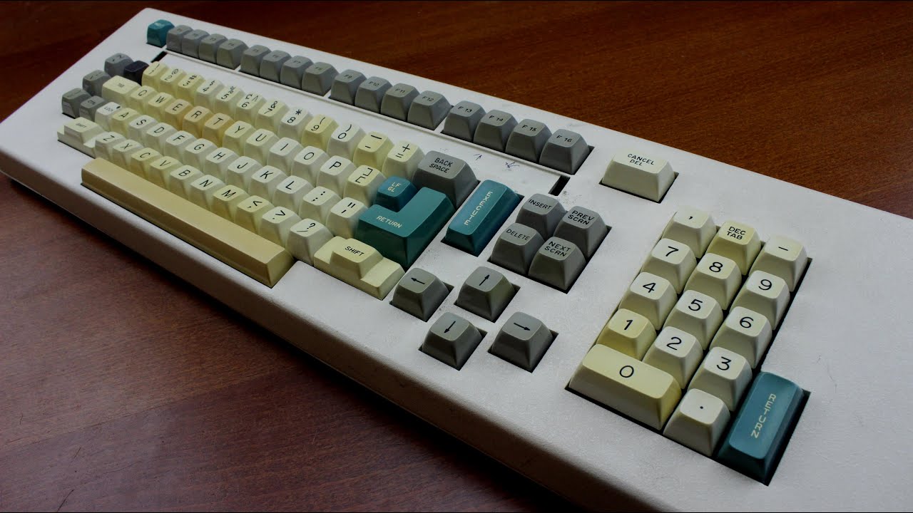 Fortune Systems 32:16 keyboard review (Digitran capacitive Z-leaf 
