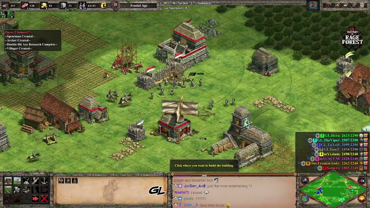 Masters of Rage Forest GL vs Pendejos Semi Final !