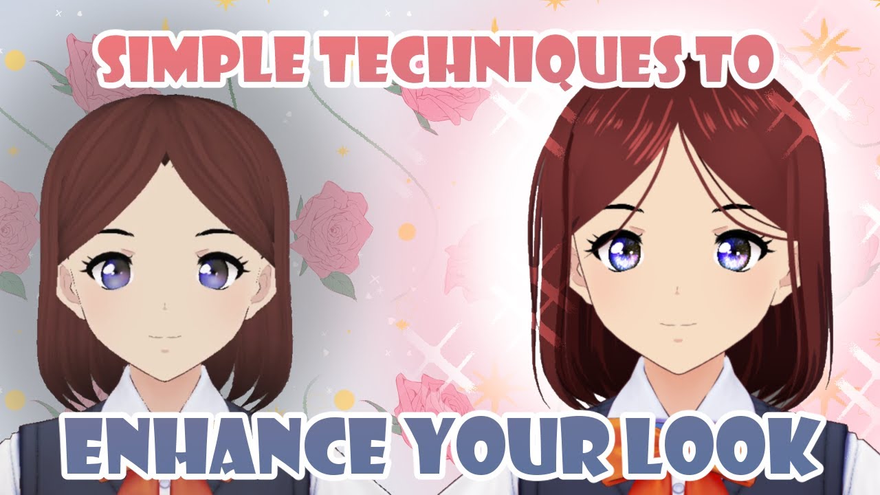 Tutorial - Enhance your Vroid Hair in a few Simple Steps