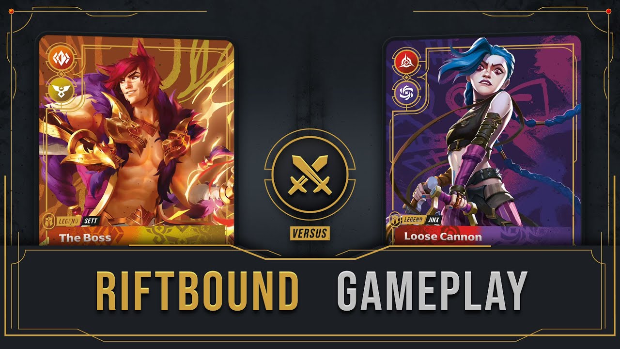 Sett The Boss vs Jinx Loose Cannon - Late game vs pur aggro🔥| RIFTBOUND - League of Legends Gameplay