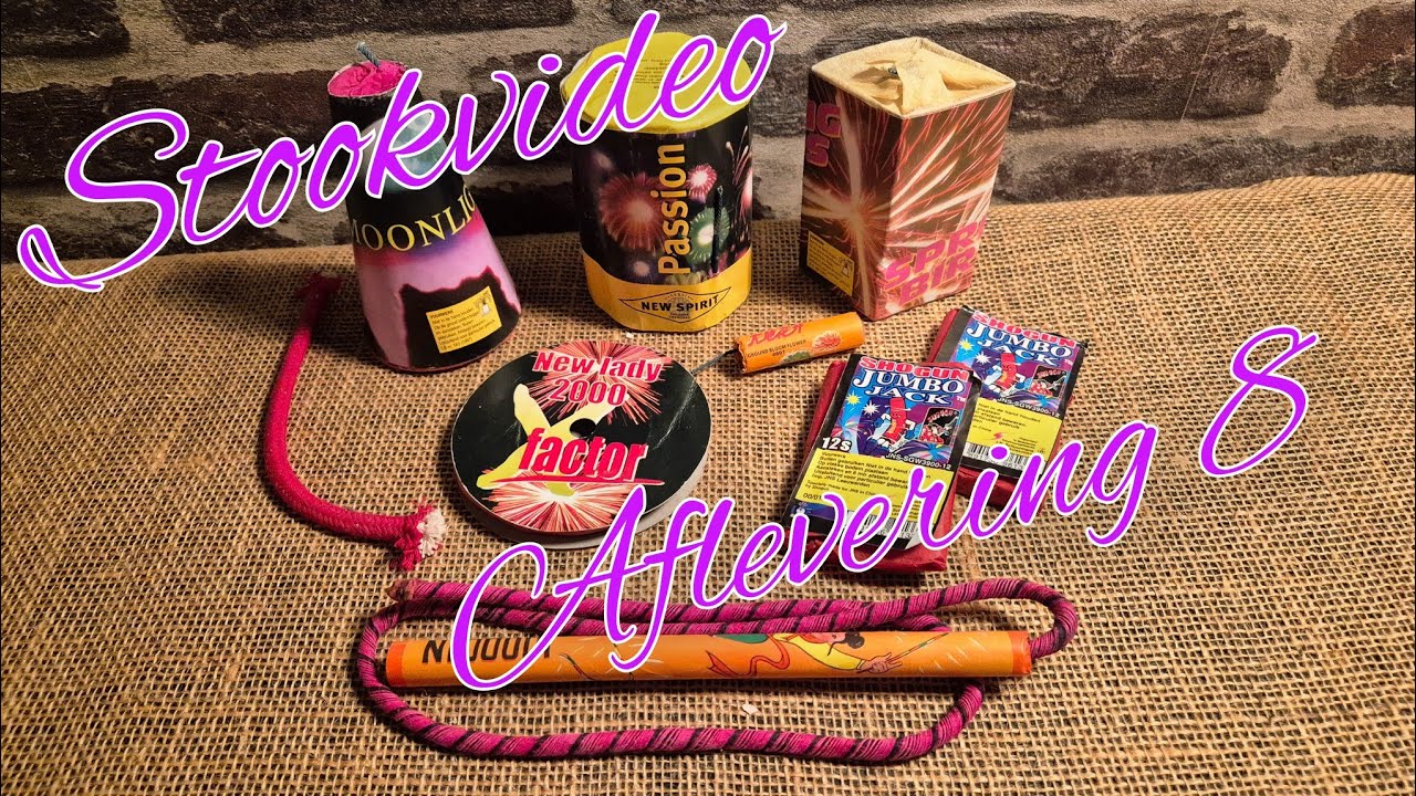 Oud vuurwerk afsteken aflevering 8. #Lesli #Moonlight #JumboJack