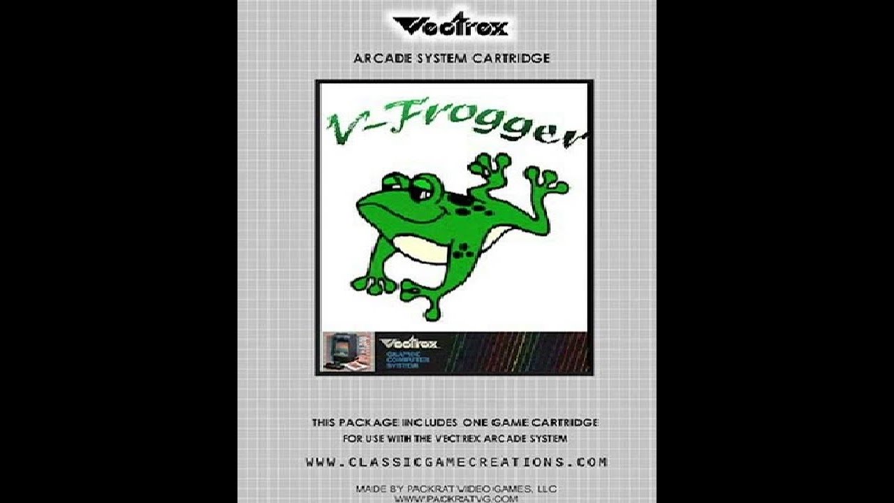 Let's Play #153 Frogger for the Vectrex