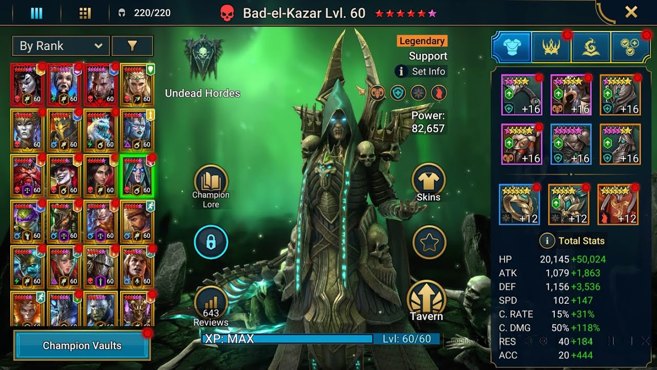 Bad-el-Kazar solo kicks ass 25 Stage Phantom Shogun Akumori easy guild build in Raid Shadow Legends💪