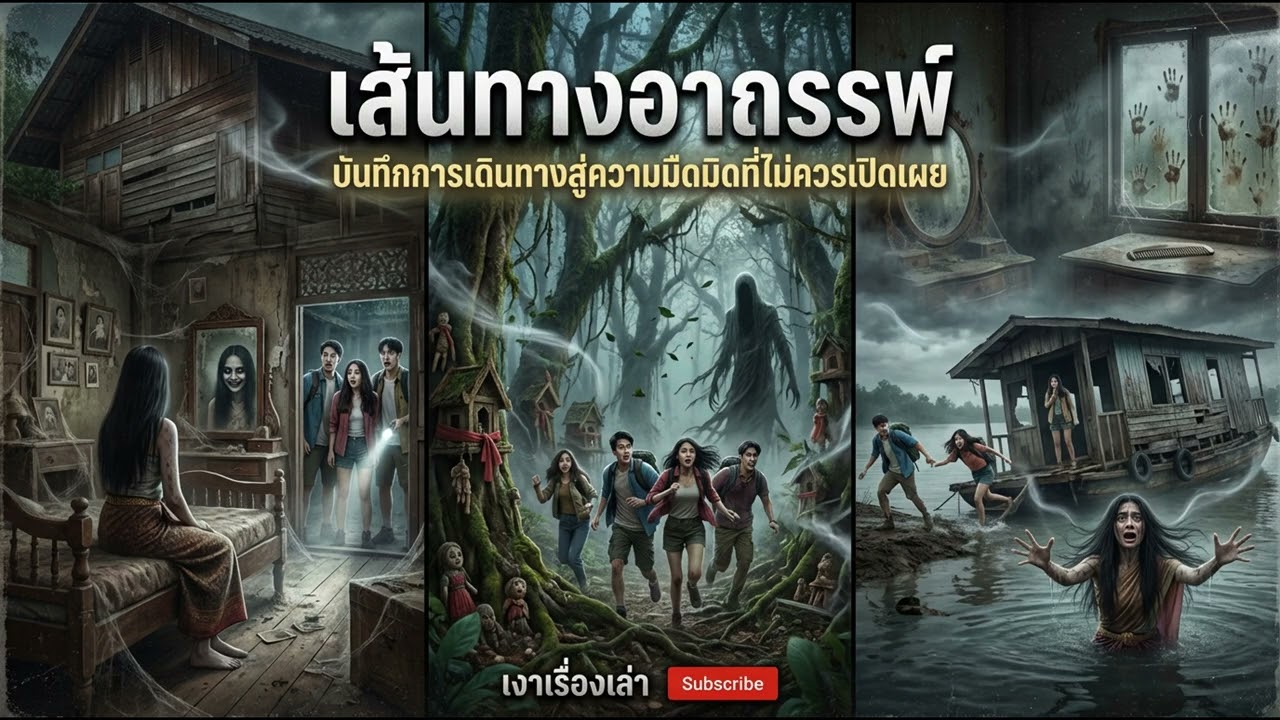 เส้นทางอาถรรพ์: ห้ามพลาด! บันทึกสยองขวัญสู่ความมืด 🚗🌑