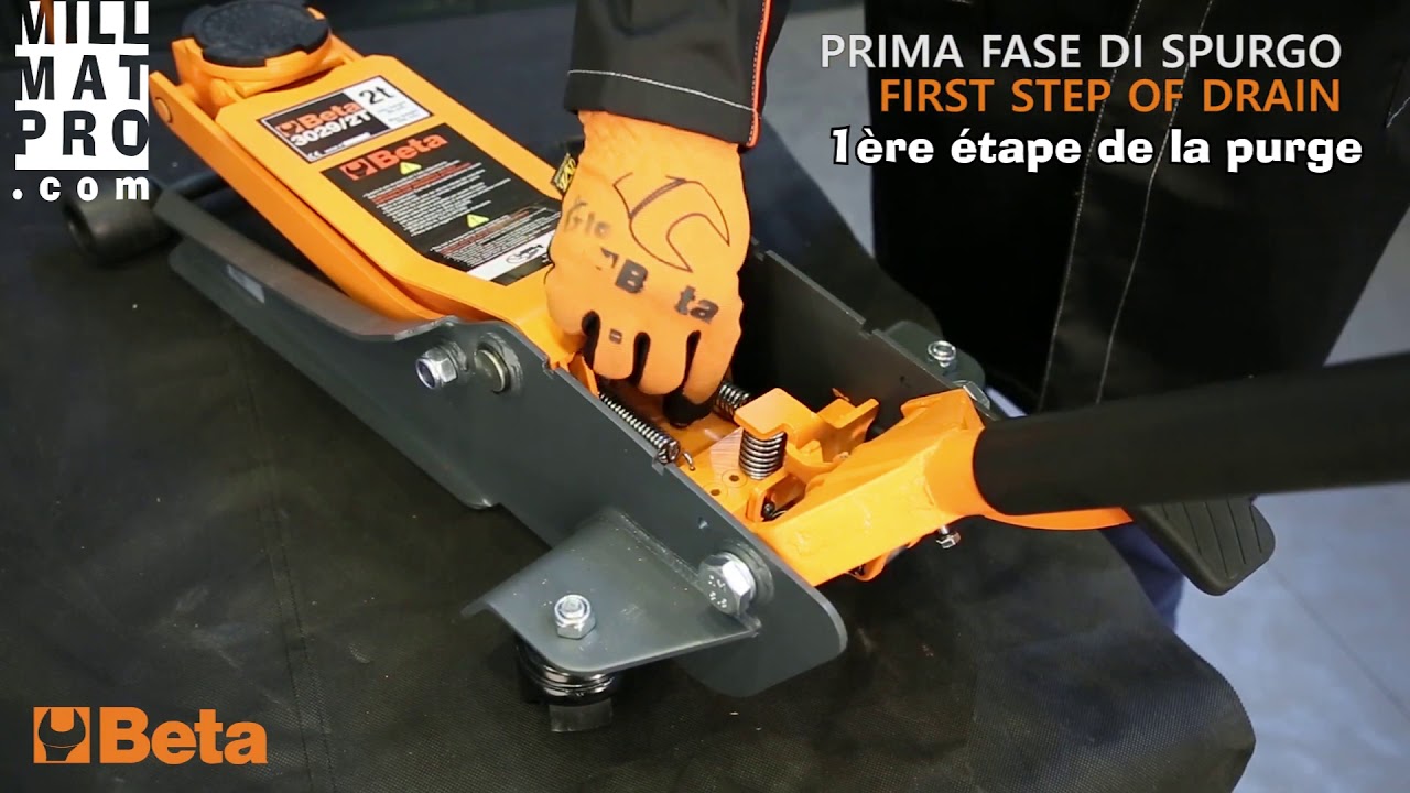 Mise en route cric beta 3029