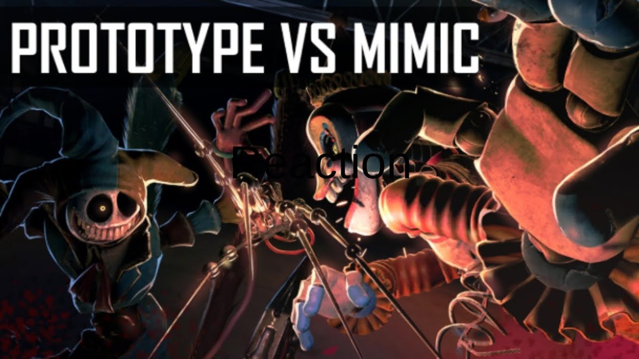 THE MIMIC VS THE PROTOTYPE (FNAF vs Poppy Playtime) // INDIE Duel [Reaction]