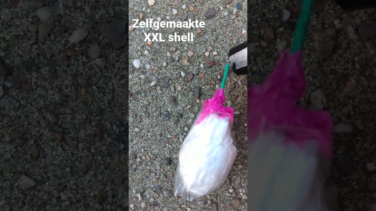 Zelf gemaakte mini Shell!