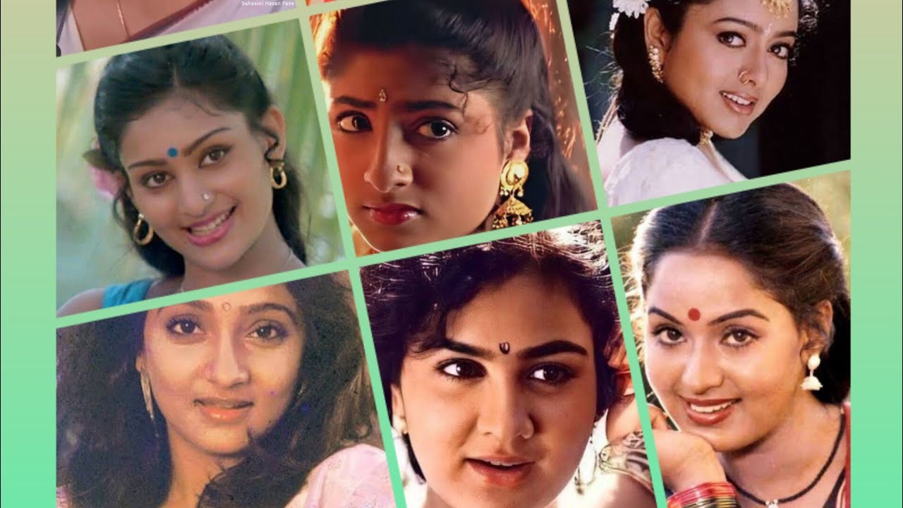 80s to 90s famous heroine list  #whatsappstatus #movies #tamil heroines