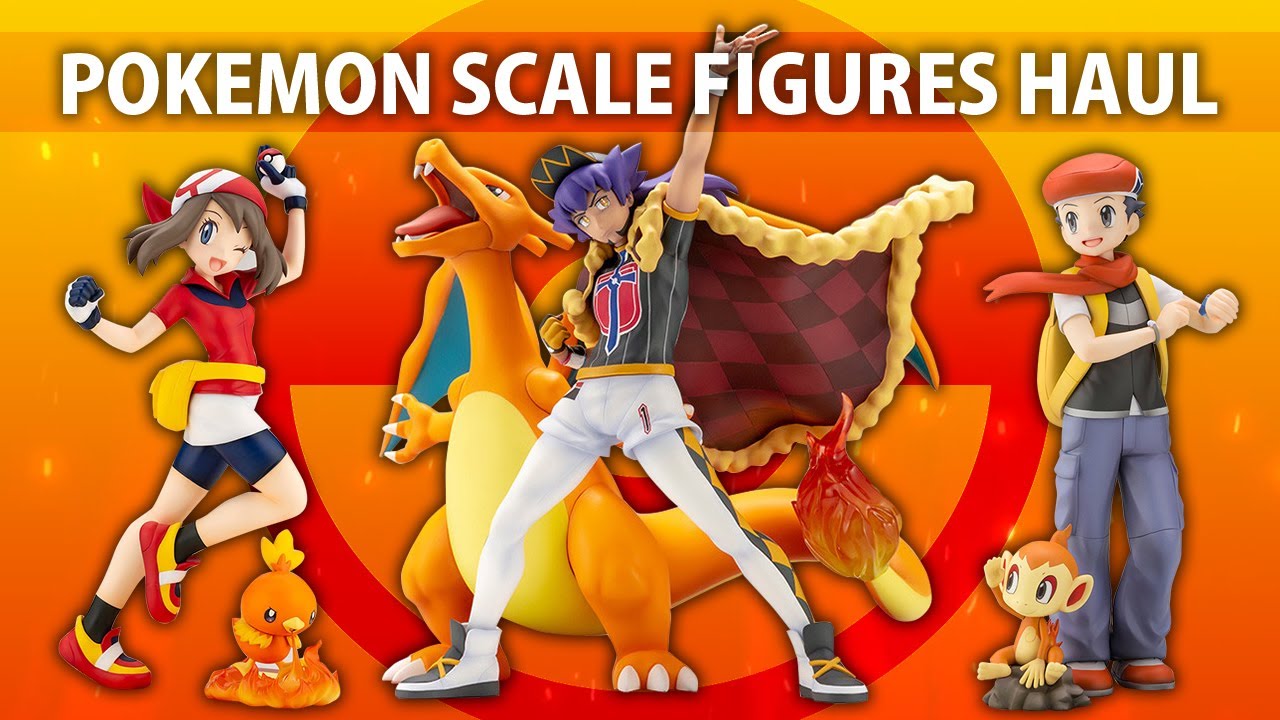 Kotobukiya Pokemon Scale Figures || Anime Figure Haul & Unboxing
