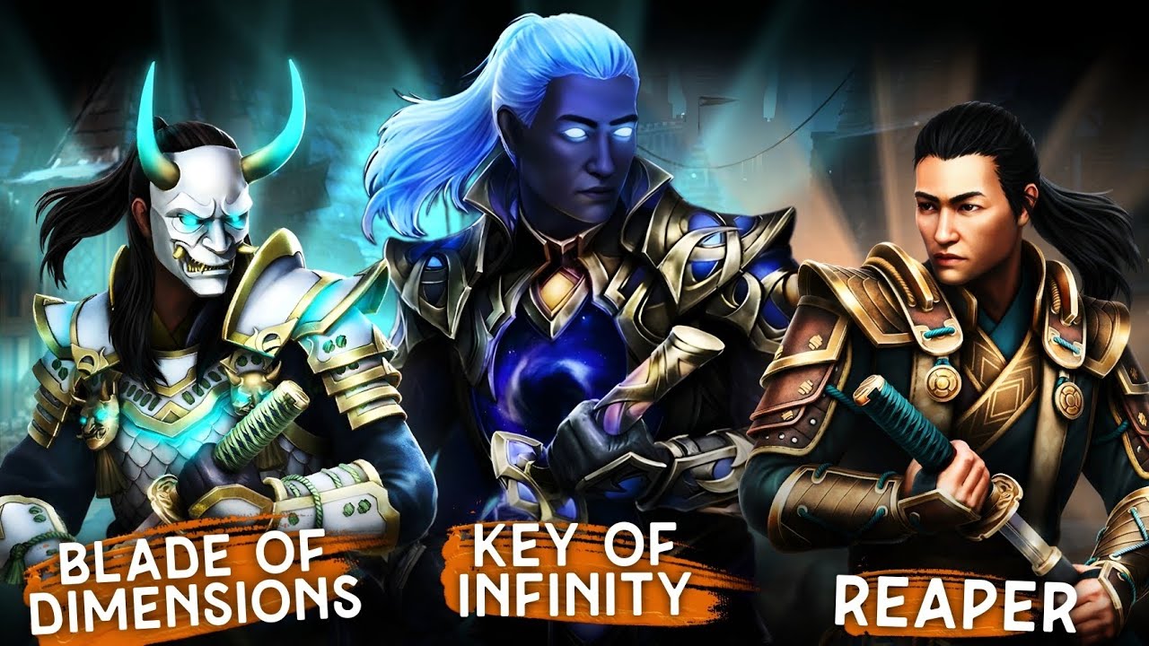 Comparing Itu's weapons | Reaper, key to infinity, and blade of dimensions ♾️