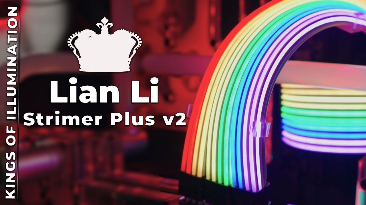 LianLi Strimer Plus v2 обзор кабелей питания пк / моддинг пк