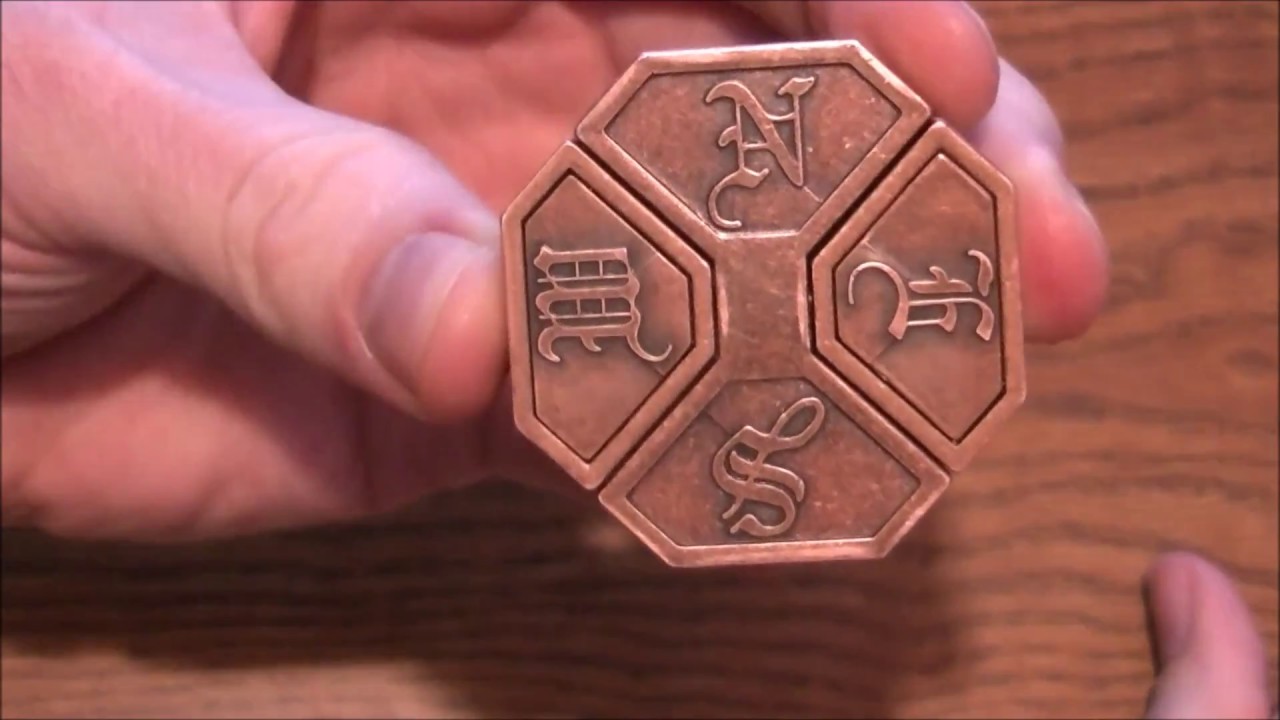 Решение головоломки Hanayama NEWS (время головоломок)