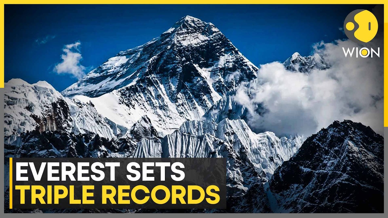 Mount Everest Records Historic Climb Rush | WION News