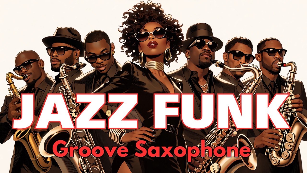 Jazz Funk / Saxophone / Groove033 / music / work / study /【Playlist】