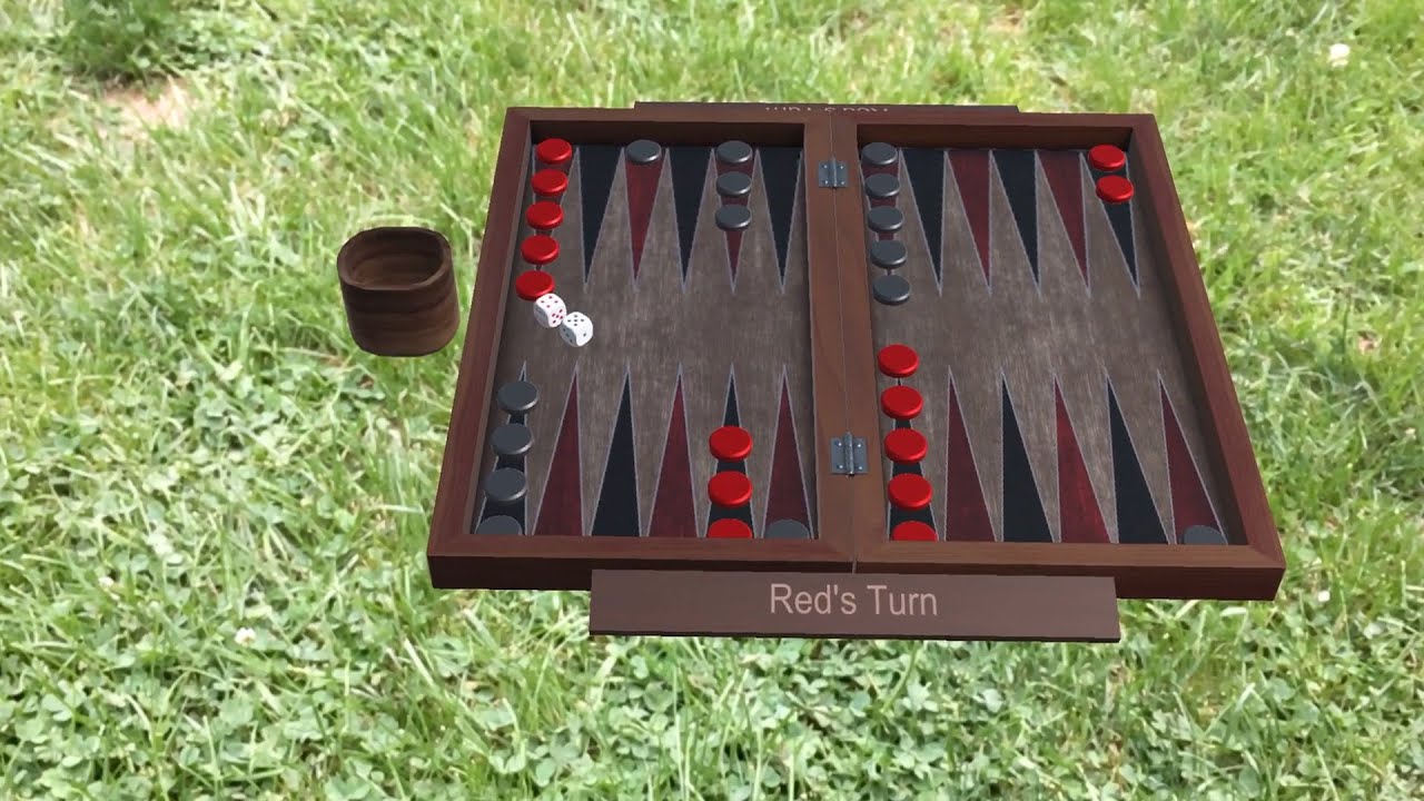 🎲 AR Backgammon+: Augmented Reality Backgammon App for iOS