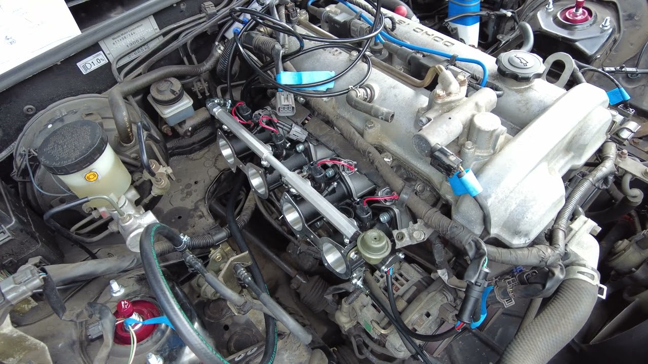 Jenvey ITB's first start - MX-5 1.8 vvt