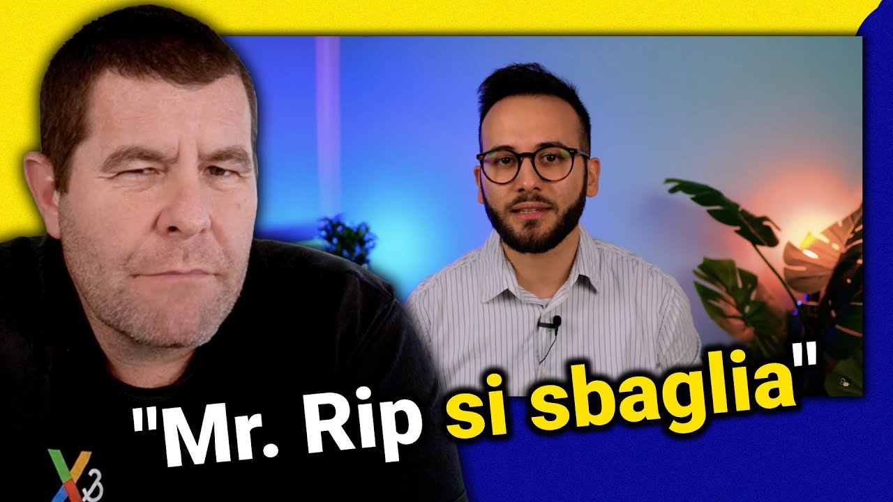 Ha cercato di sbugiardarmi | Reaction a Giovanni Rizzo