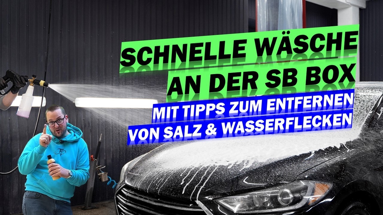 Schnell die Winterpause nutzen! ❄️ Schnelle SB-W&auml;sche mit Fireball und Tipps zur Salzentfernung!