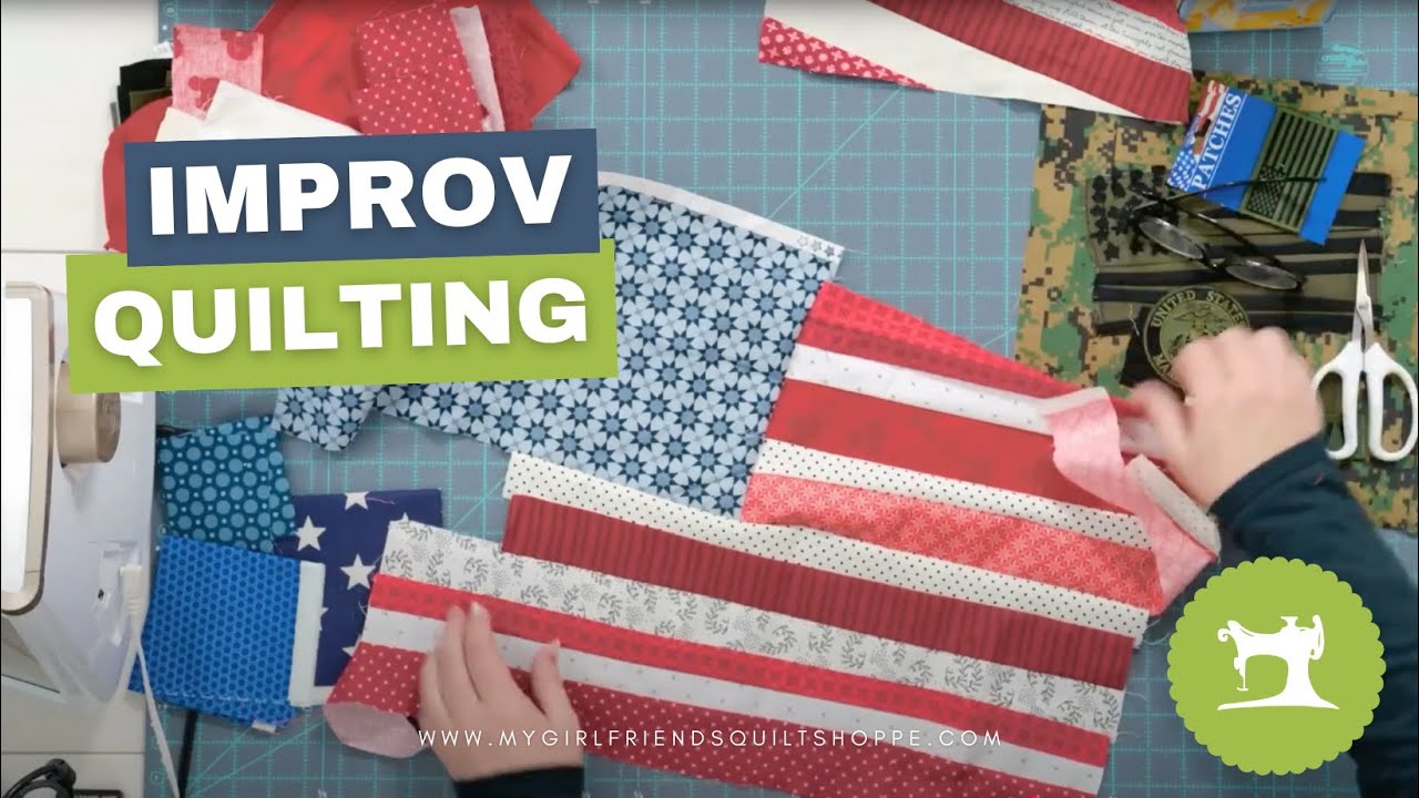 Improv Quilting Tutorial | No Rules, Just Creativity!
