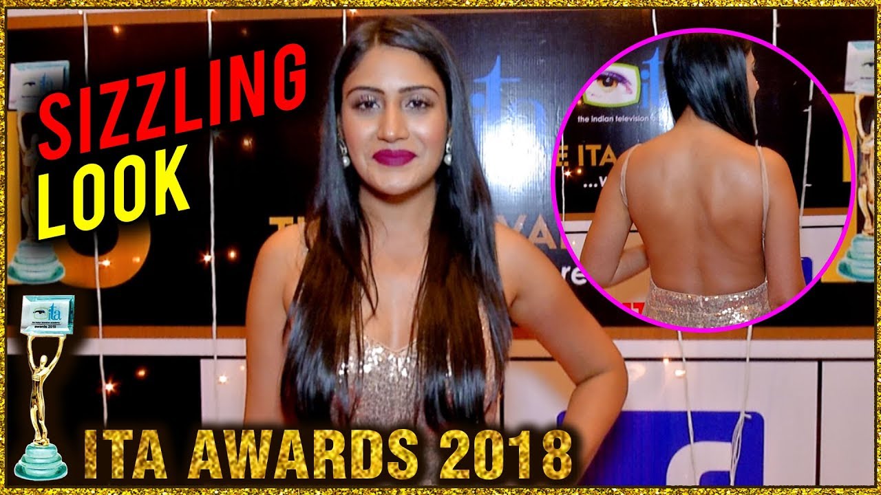 Surbhi Chandna Flaunts Her BACKLESS Dress at ITA Awards 2018 | EXCLUSIVE INTERVIEW