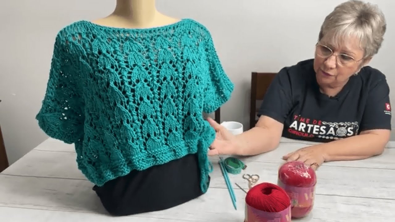 CROPPED VERÃO EM CROCHÊ COM VITÓRIA QUINTAL