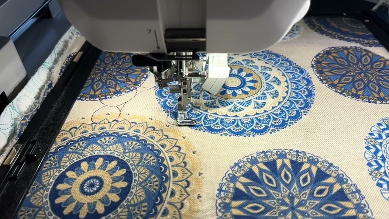 Quilting avec ma Janome continental M17