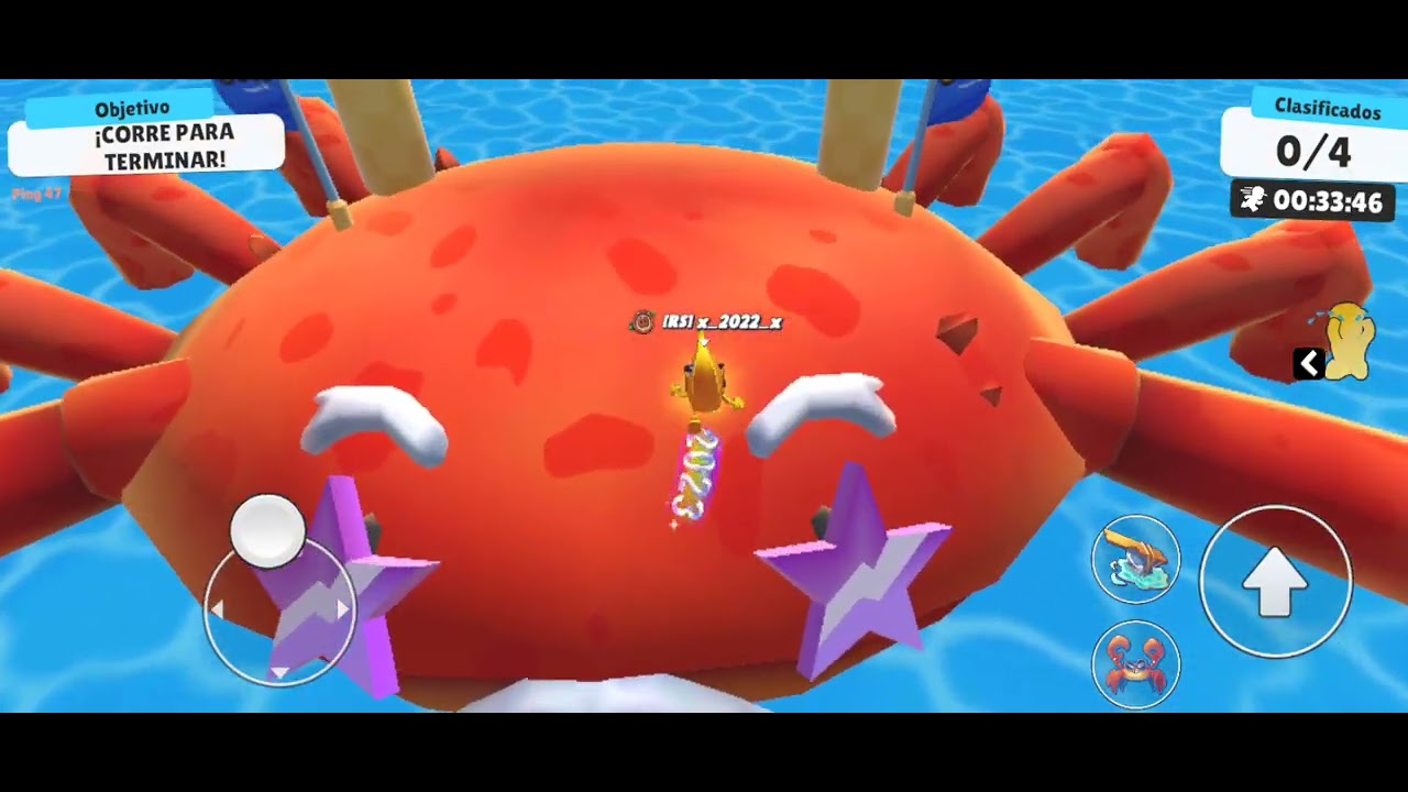 Cuarta vez jugando stumble guys