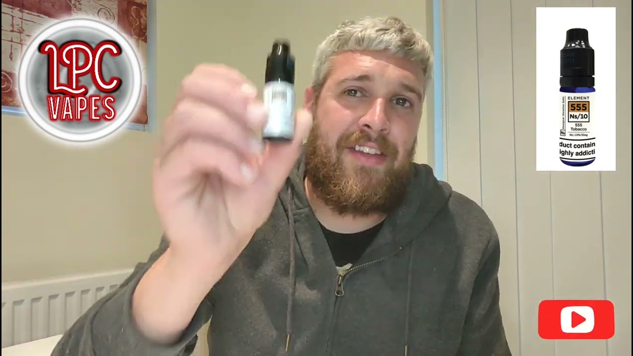 ELEMENT 555 TOBACCO NS/10 JUICE REVIEW