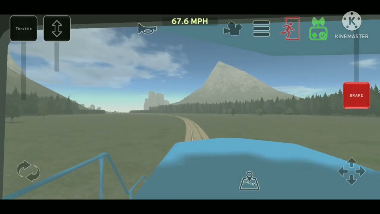 bluecliff to red mountain time lapse train and rail yard simulator